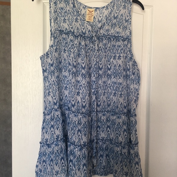 Bundle of see through flowy shirt - Picture 2 of 2